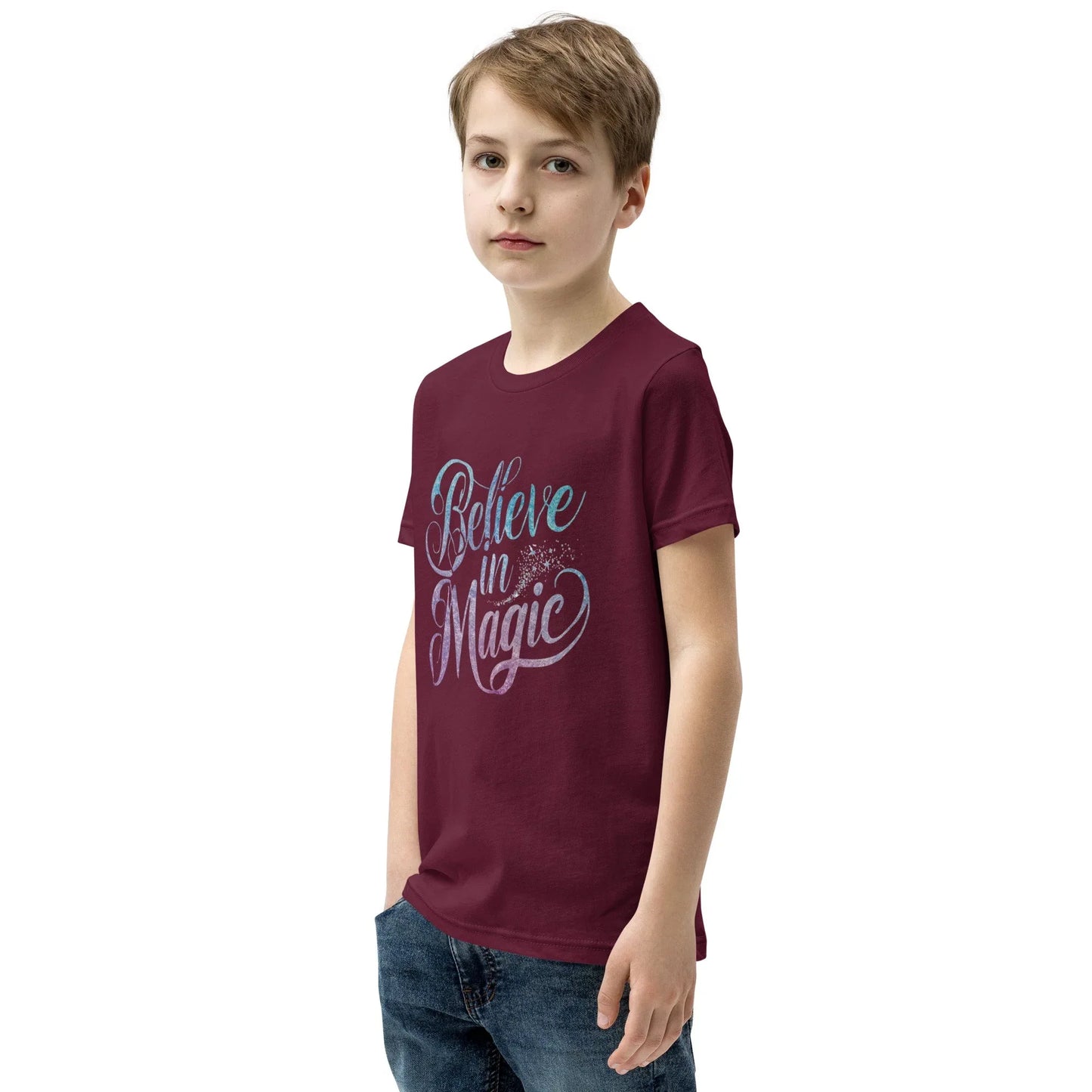 Youth Short Sleeve | BELIEVE IN MAGIC - T-Shirt - AwRans Clothing