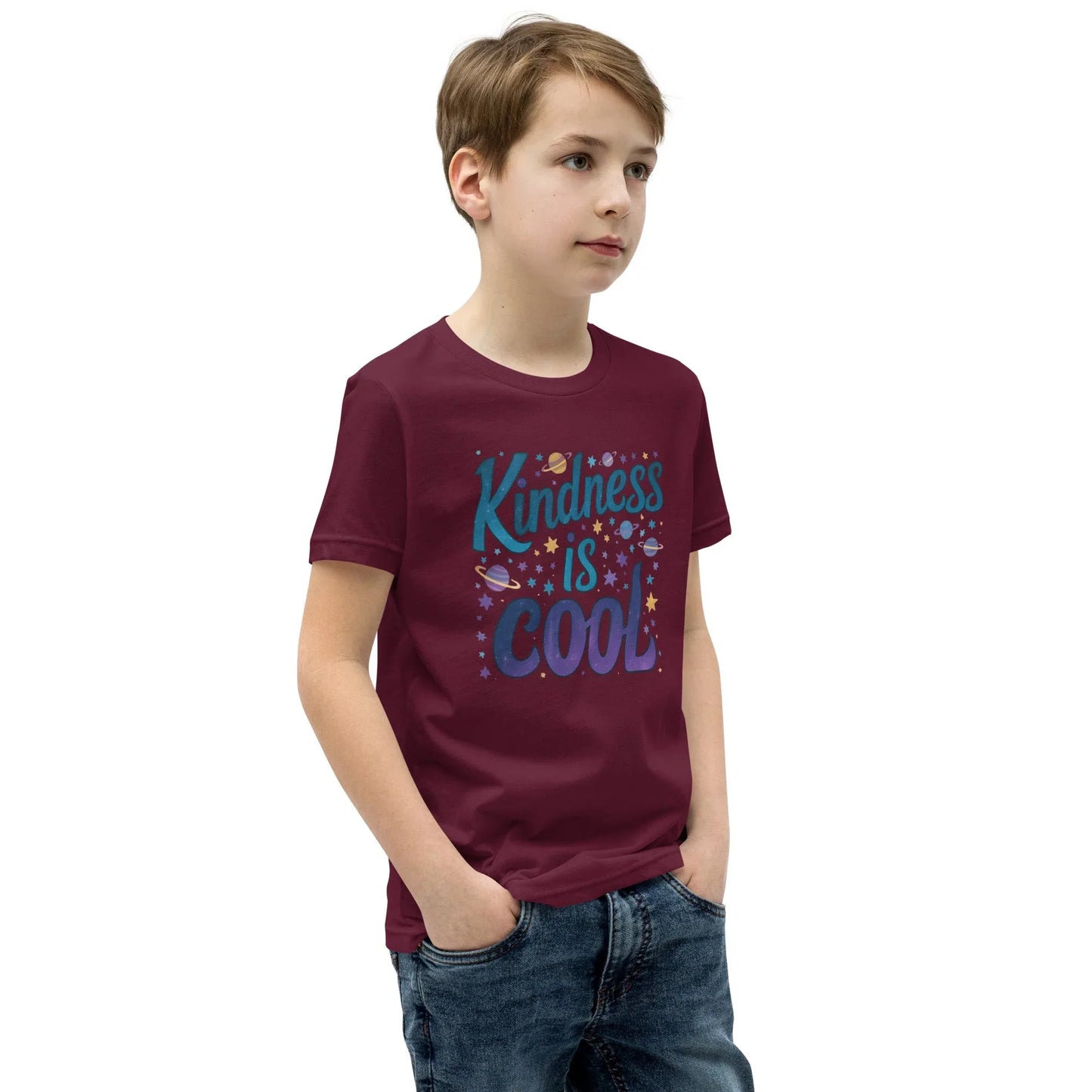 Youth Short Sleeve | KINDNESS IS COOL - T-Shirt - AwRans Clothing