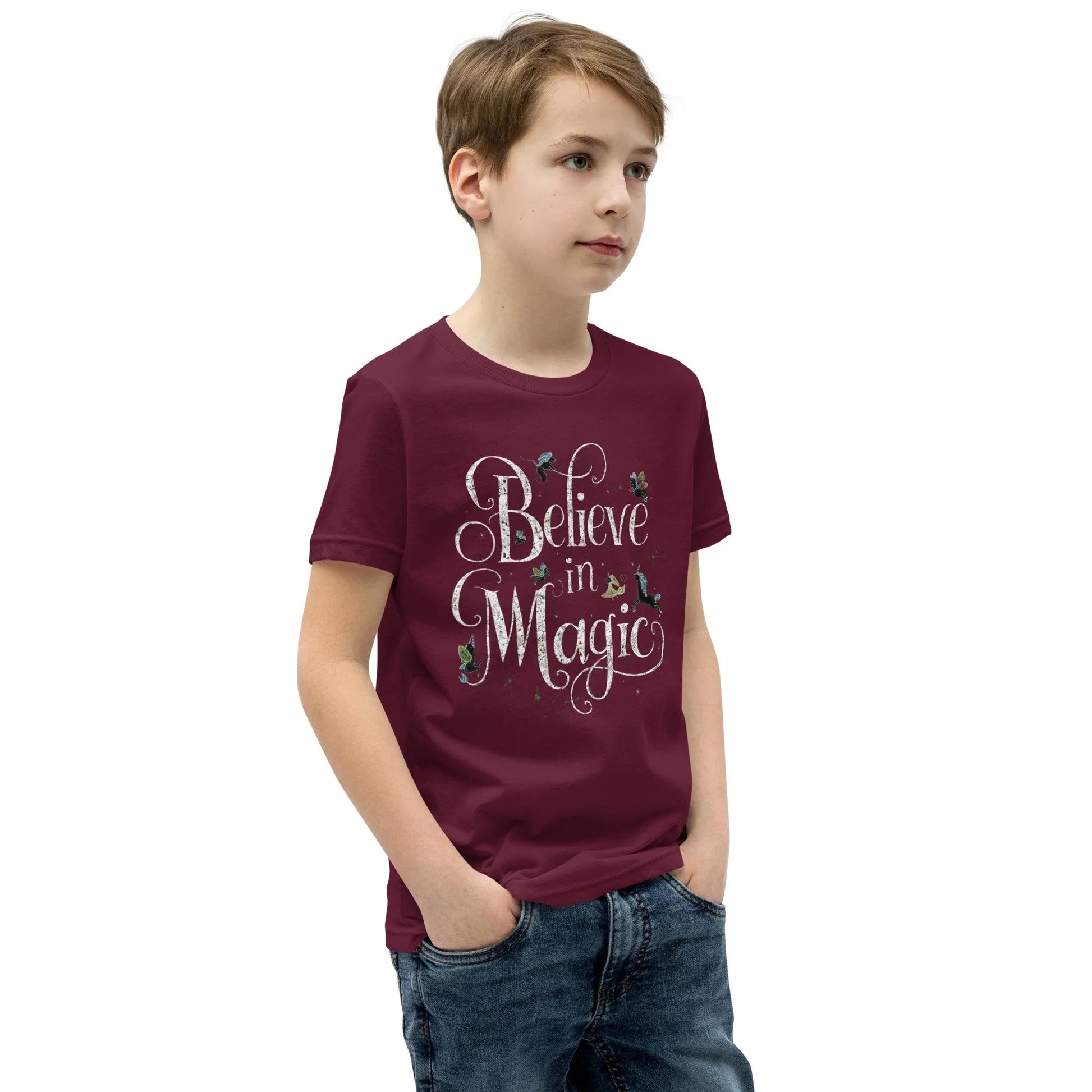 Youth Short Sleeve | BELIEVE IN MAGIC - T-Shirt - AwRans Clothing