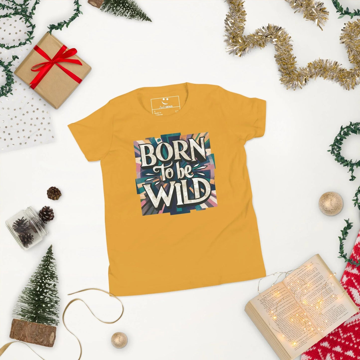 Youth Short Sleeve | Born To Be Wild - T-Shirt - AwRans Clothing