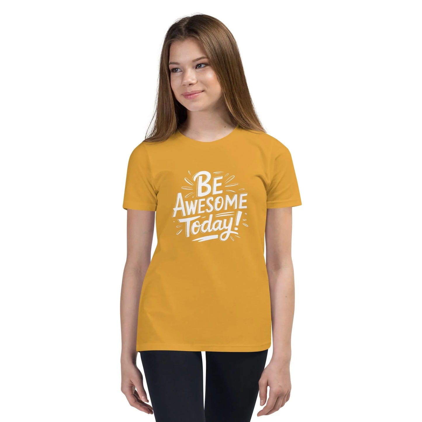 Youth Short Sleeve | BE AWESOME TODAY! - T-Shirt - AwRans Clothing