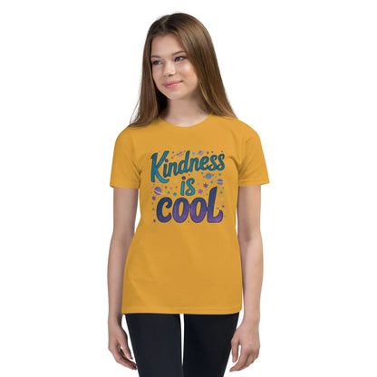 Youth Short Sleeve | KINDNESS IS COOL - T-Shirt - AwRans Clothing