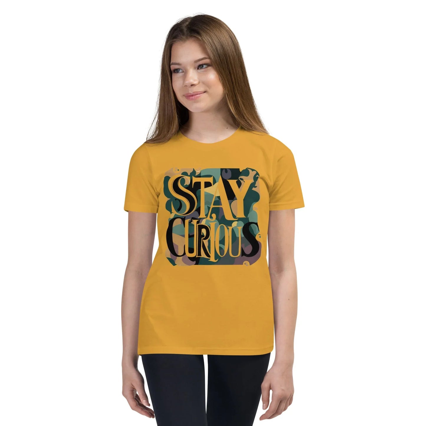 Youth Short Sleeve | Stay Curious - T-Shirt - AwRans Clothing