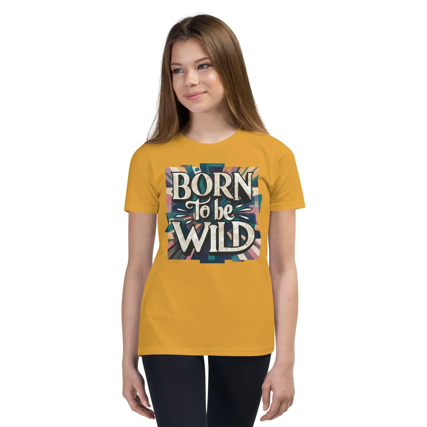 Youth Short Sleeve | Born To Be Wild - T-Shirt - AwRans Clothing