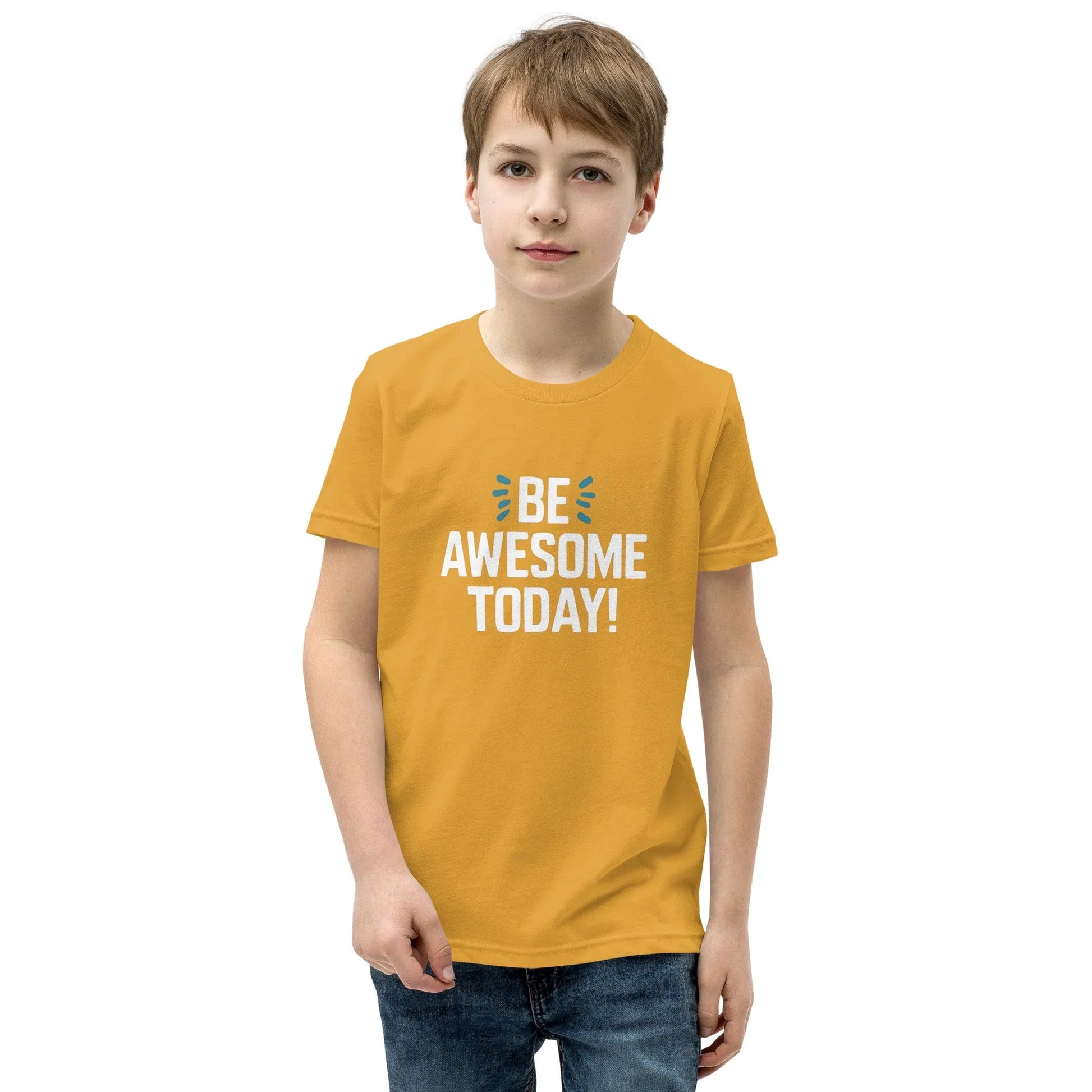 Youth Short Sleeve | BE AWESOME TODAY! - T-Shirt - AwRans Clothing