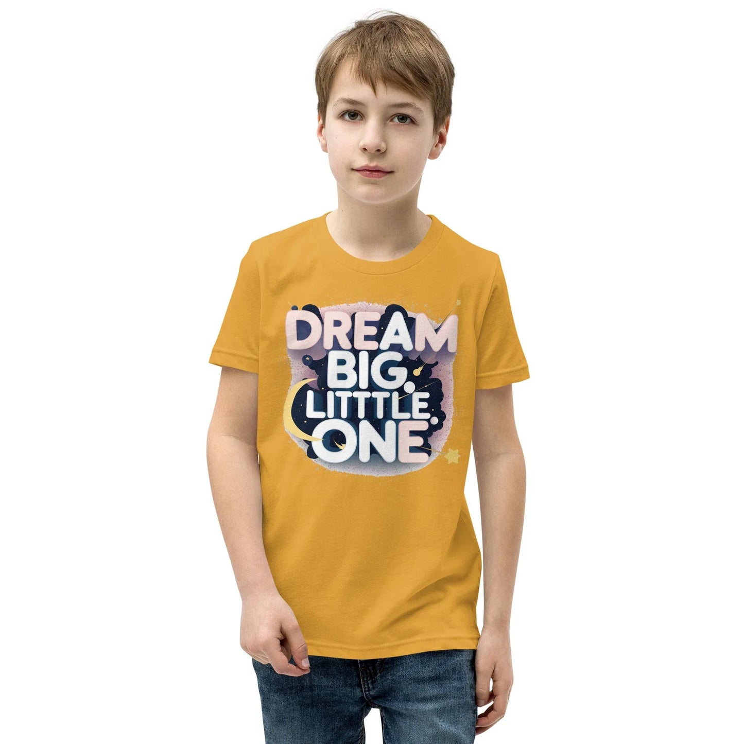 Youth Short Sleeve | DREAM BIG LITTLE ONE - T-Shirt - AwRans Clothing