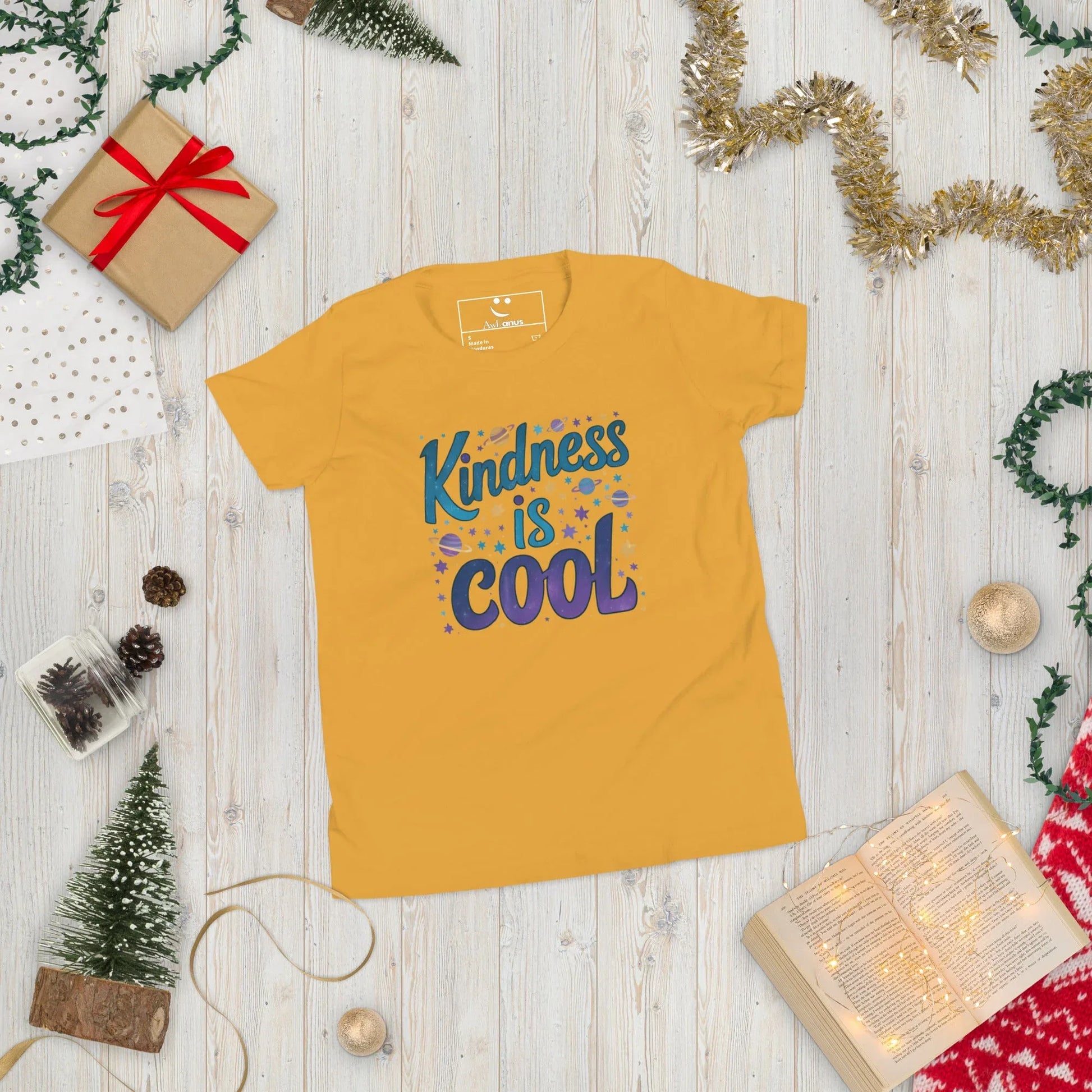 Youth Short Sleeve | KINDNESS IS COOL - T-Shirt - AwRans Clothing