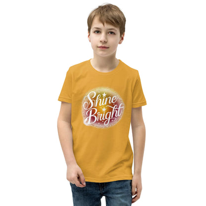 Youth Short Sleeve | Shine And Bright - T-Shirt - AwRans Clothing