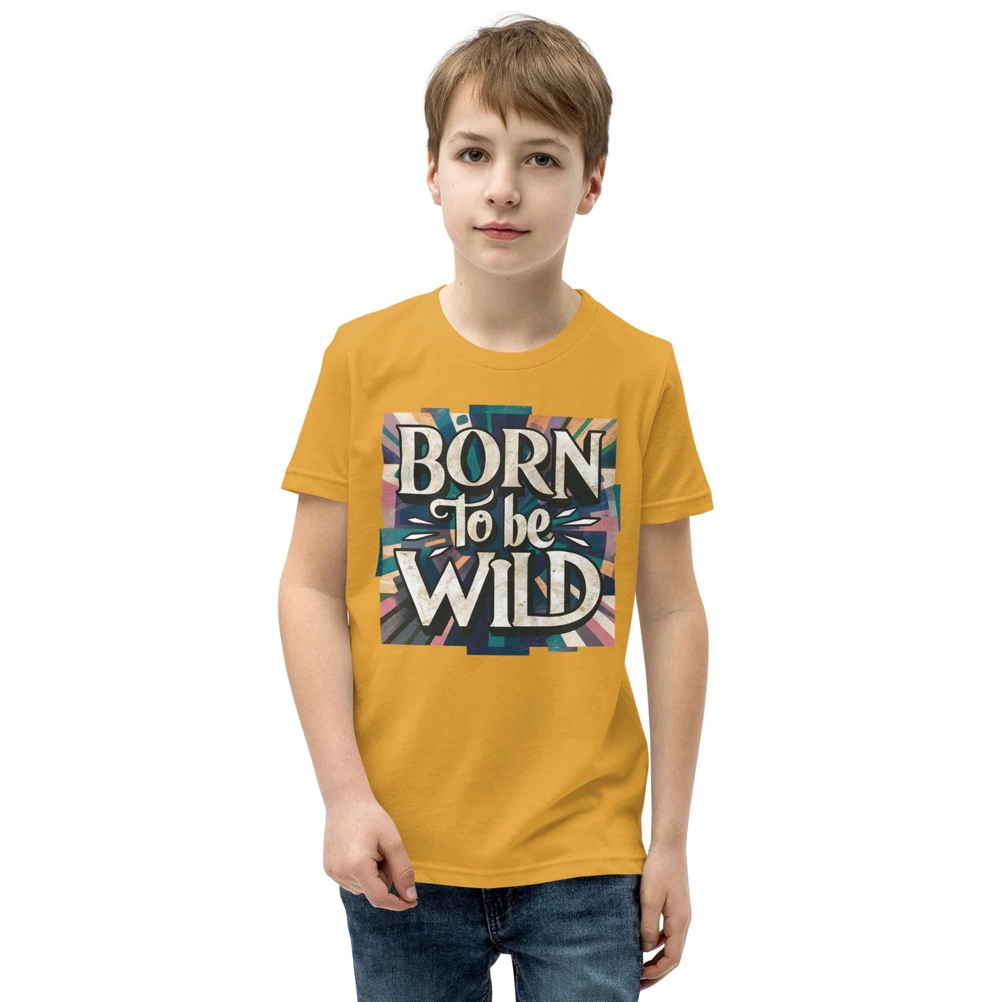 Youth Short Sleeve | Born To Be Wild - T-Shirt - AwRans Clothing