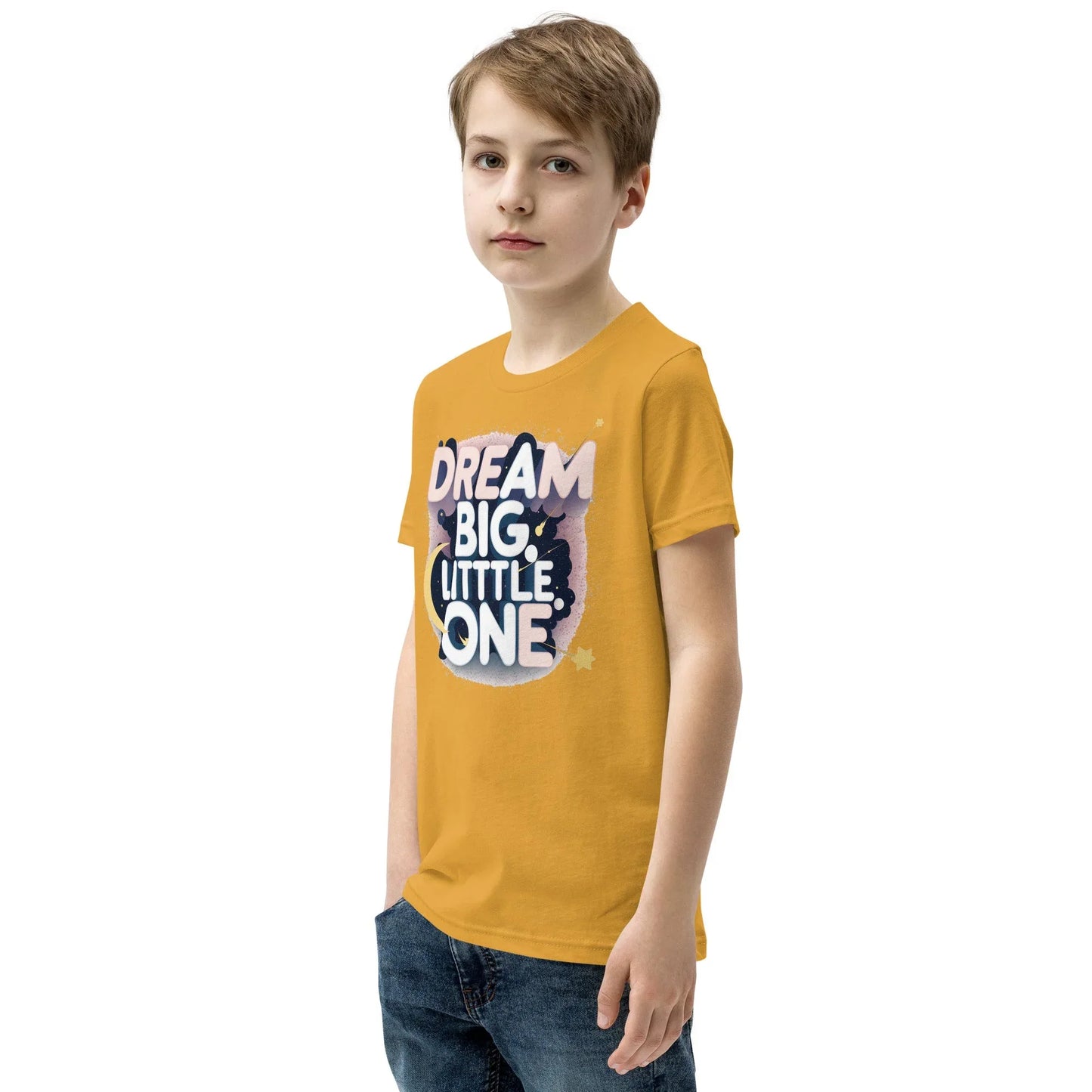 Youth Short Sleeve | DREAM BIG LITTLE ONE - T-Shirt - AwRans Clothing