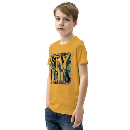 Youth Short Sleeve | Stay Curious - T-Shirt - AwRans Clothing