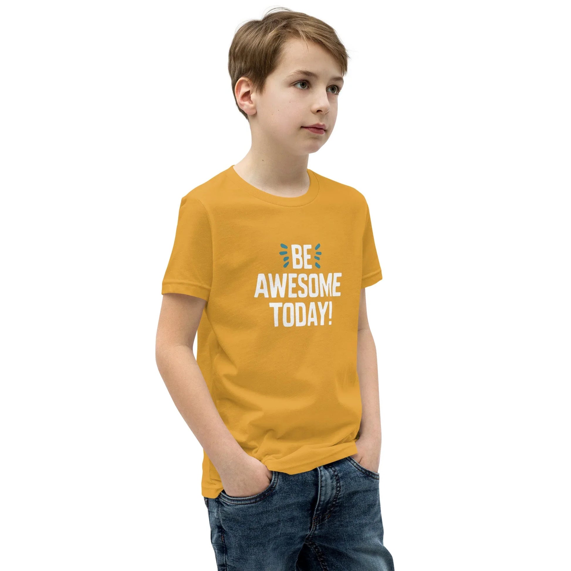 Youth Short Sleeve | BE AWESOME TODAY! - T-Shirt - AwRans Clothing