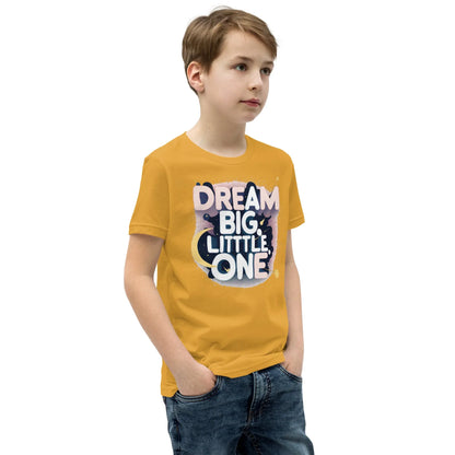 Youth Short Sleeve | DREAM BIG LITTLE ONE - T-Shirt - AwRans Clothing
