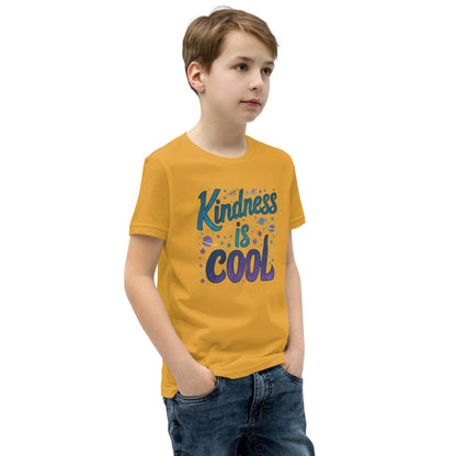 Youth Short Sleeve | KINDNESS IS COOL - T-Shirt - AwRans Clothing