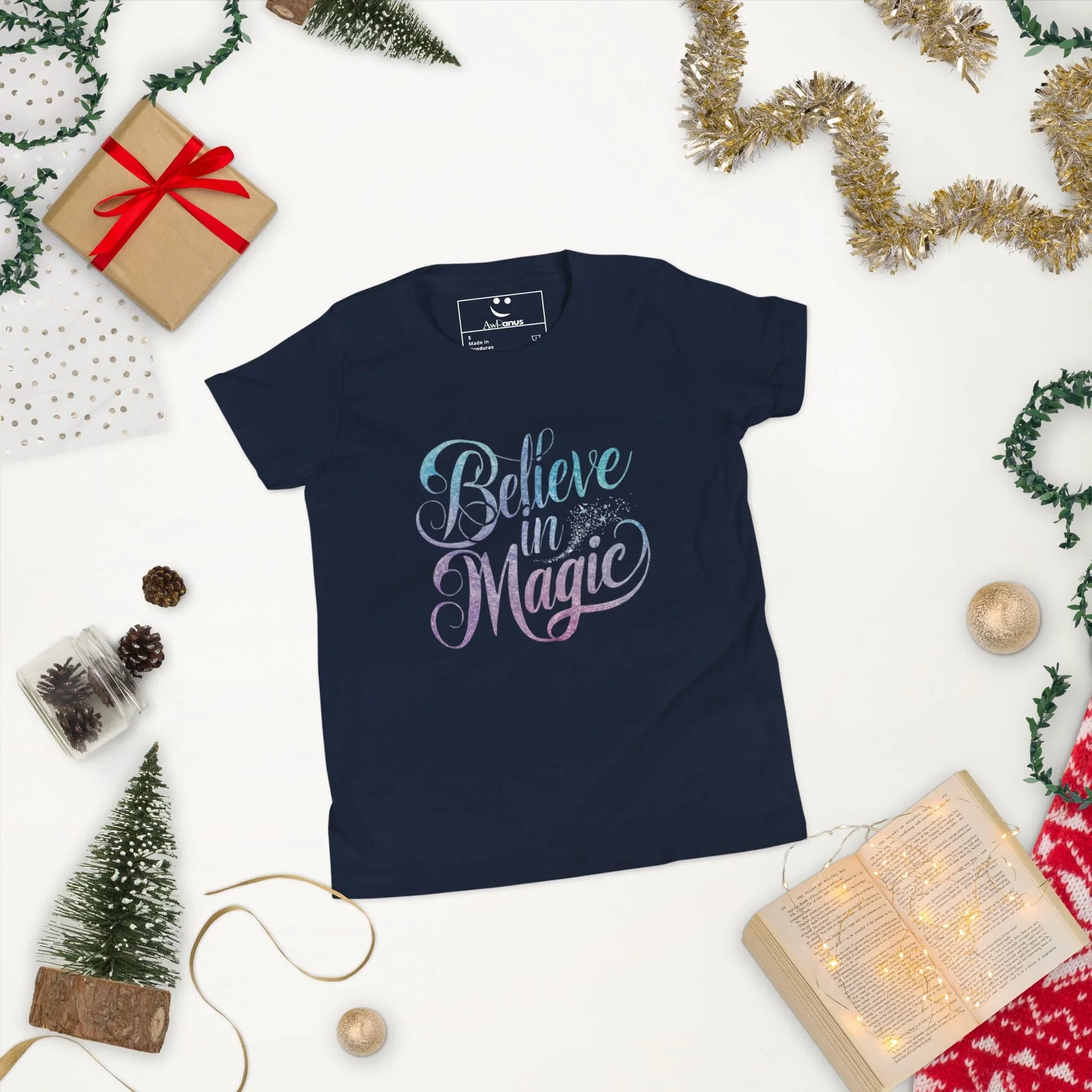 Youth Short Sleeve | BELIEVE IN MAGIC - T-Shirt - AwRans Clothing