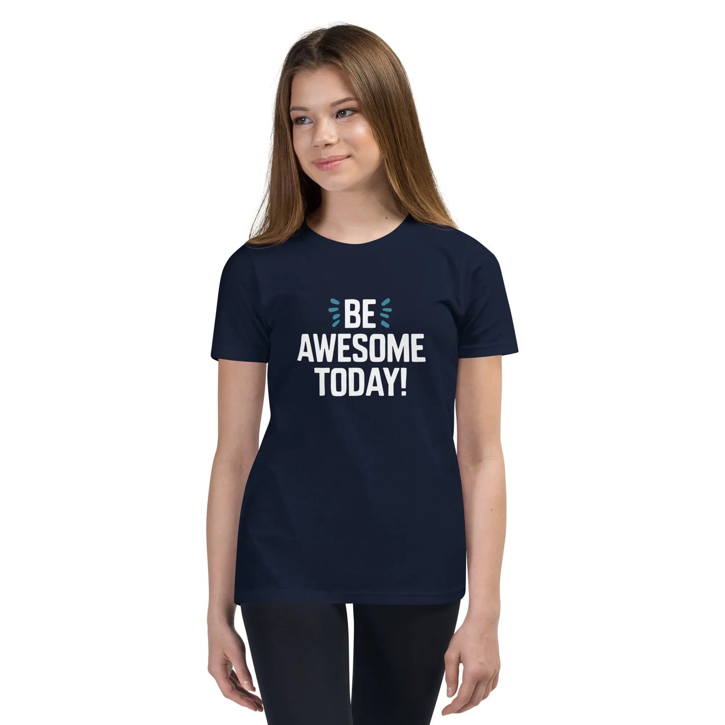 Youth Short Sleeve | BE AWESOME TODAY! - T-Shirt - AwRans Clothing