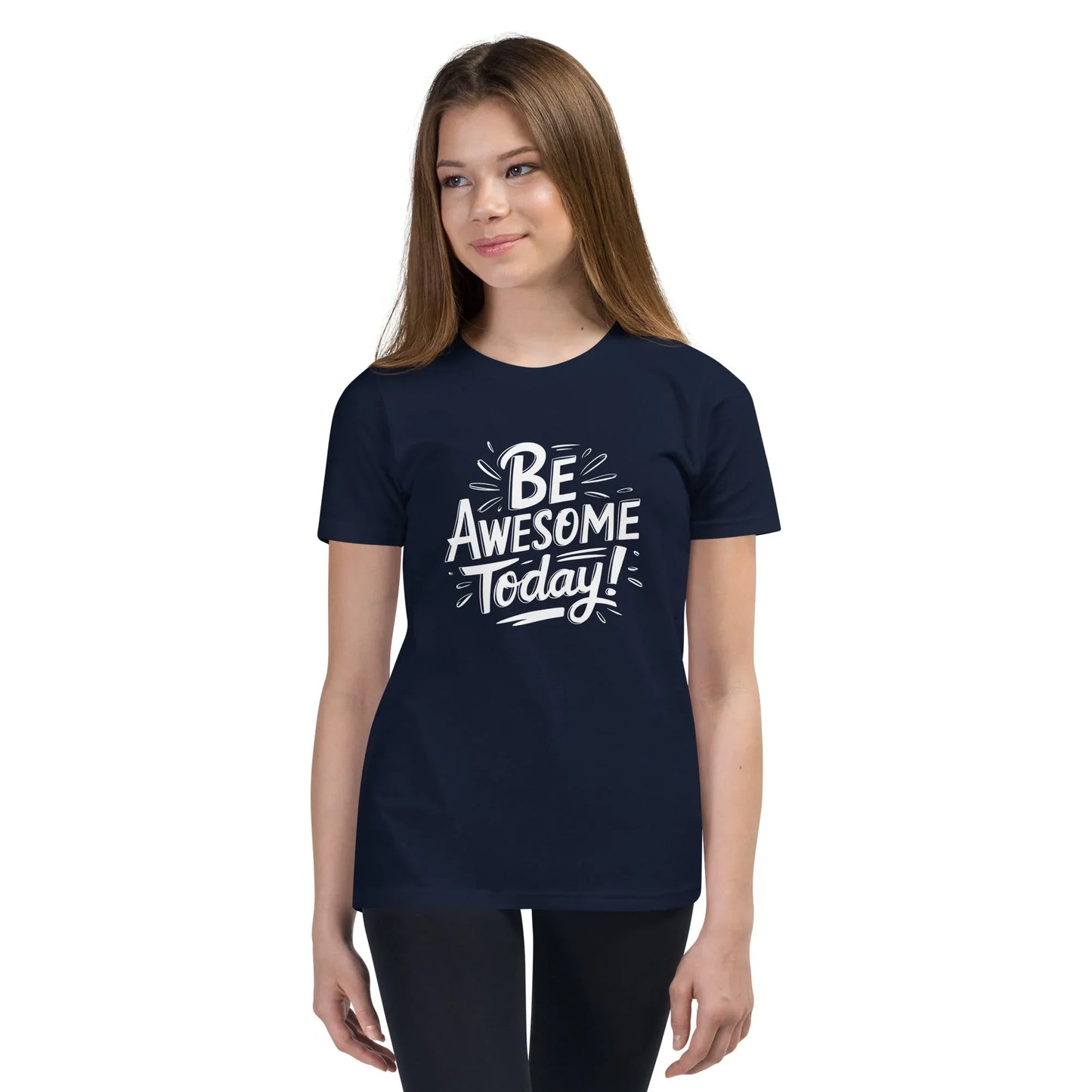 Youth Short Sleeve | BE AWESOME TODAY! - T-Shirt - AwRans Clothing