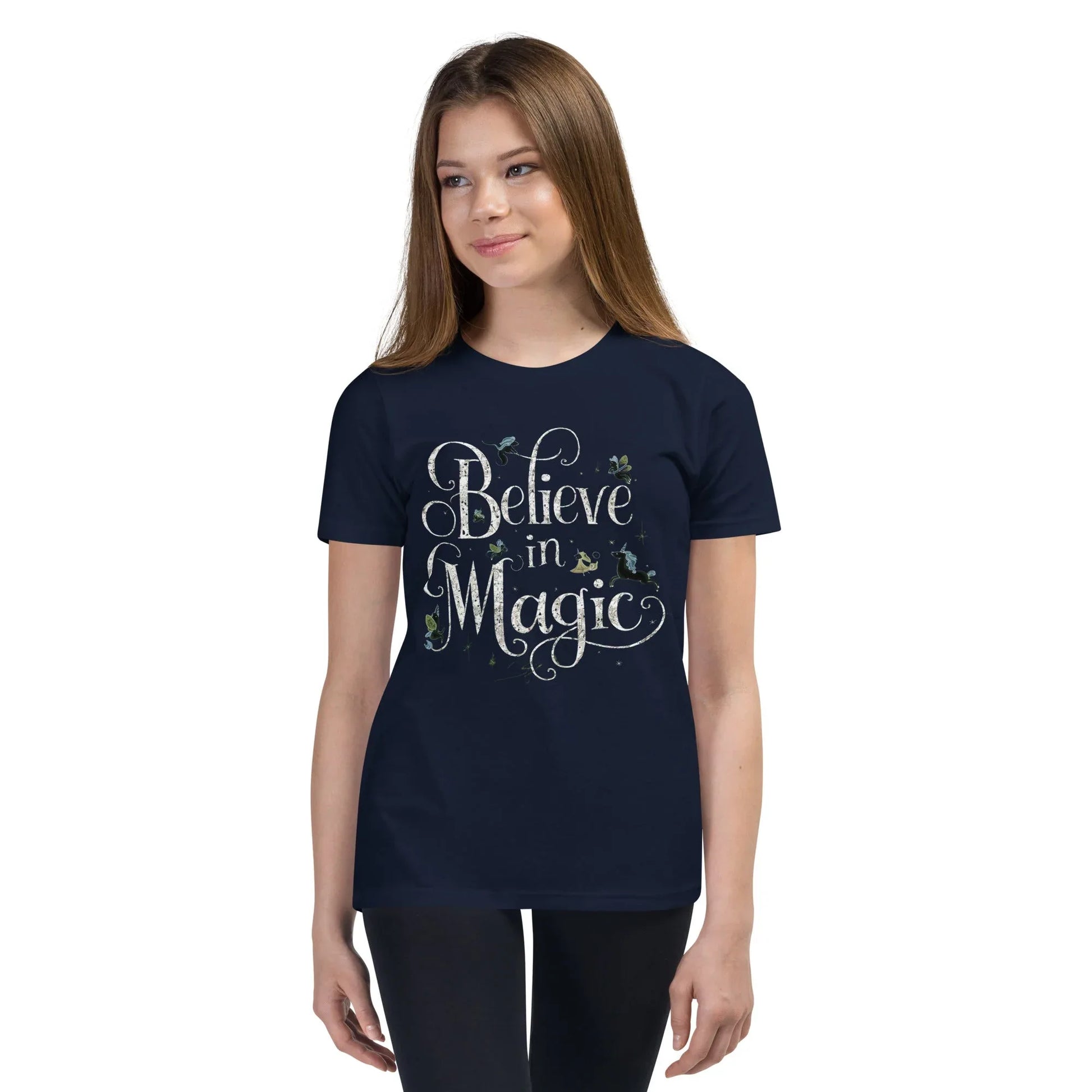 Youth Short Sleeve | BELIEVE IN MAGIC - T-Shirt - AwRans Clothing