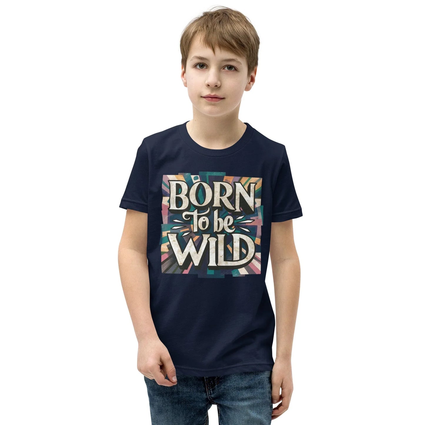 Youth Short Sleeve | Born To Be Wild - T-Shirt - AwRans Clothing
