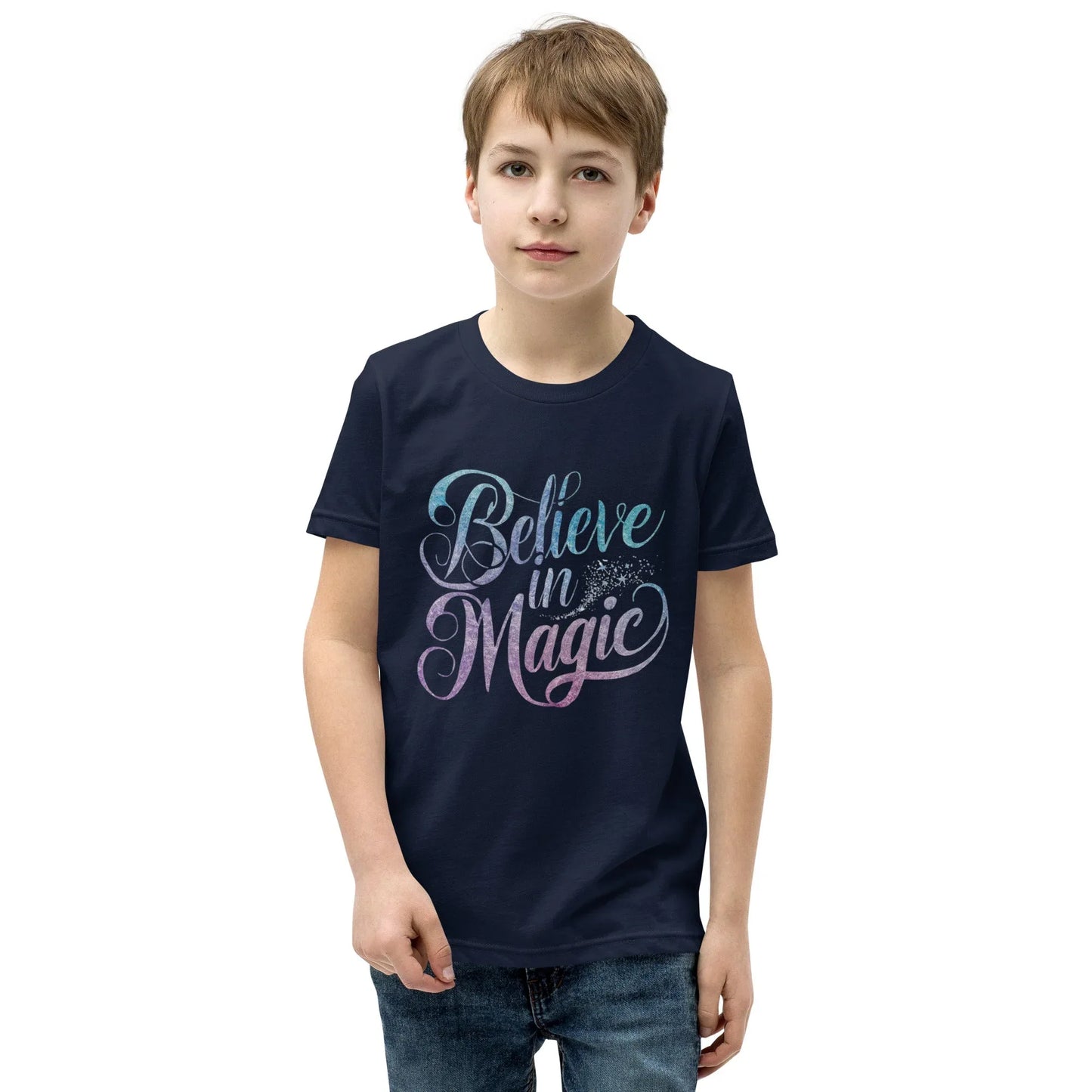 Youth Short Sleeve | BELIEVE IN MAGIC - T-Shirt - AwRans Clothing