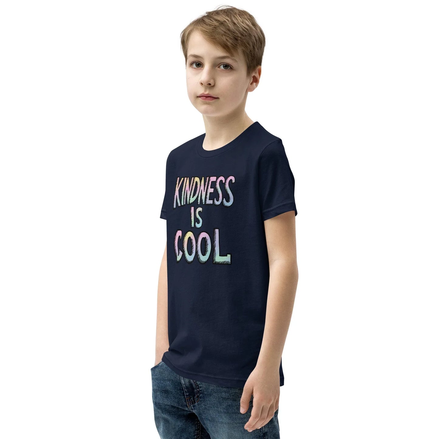 Youth Short Sleeve | KINDNESS IS COOL - T-Shirt - AwRans Clothing