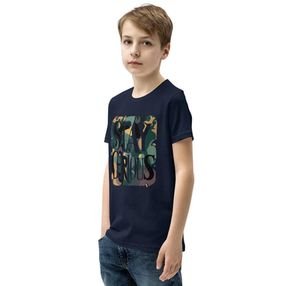 Youth Short Sleeve | Stay Curious - T-Shirt - AwRans Clothing