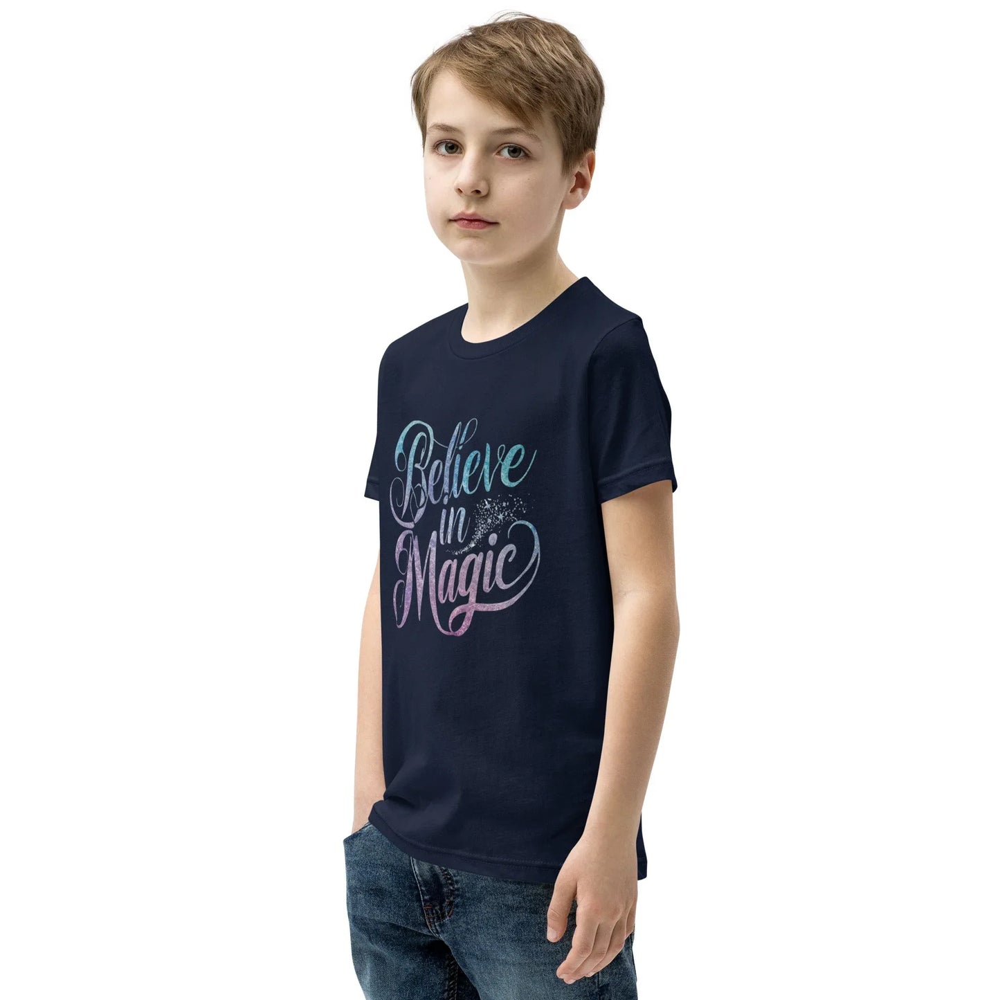 Youth Short Sleeve | BELIEVE IN MAGIC - T-Shirt - AwRans Clothing