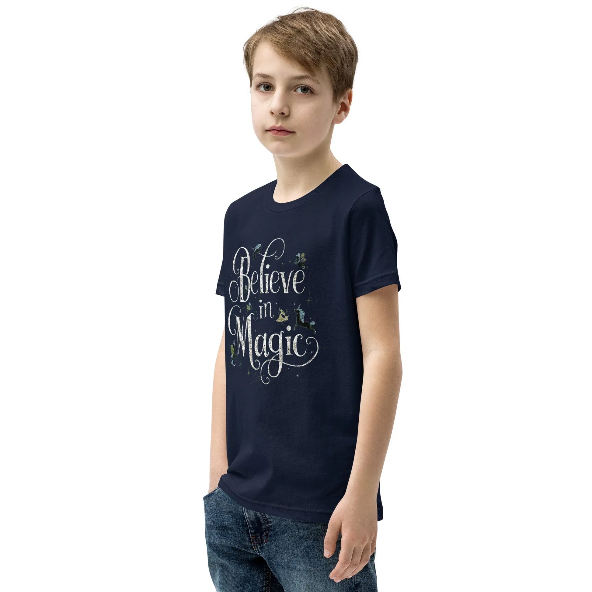 Youth Short Sleeve | BELIEVE IN MAGIC - T-Shirt - AwRans Clothing