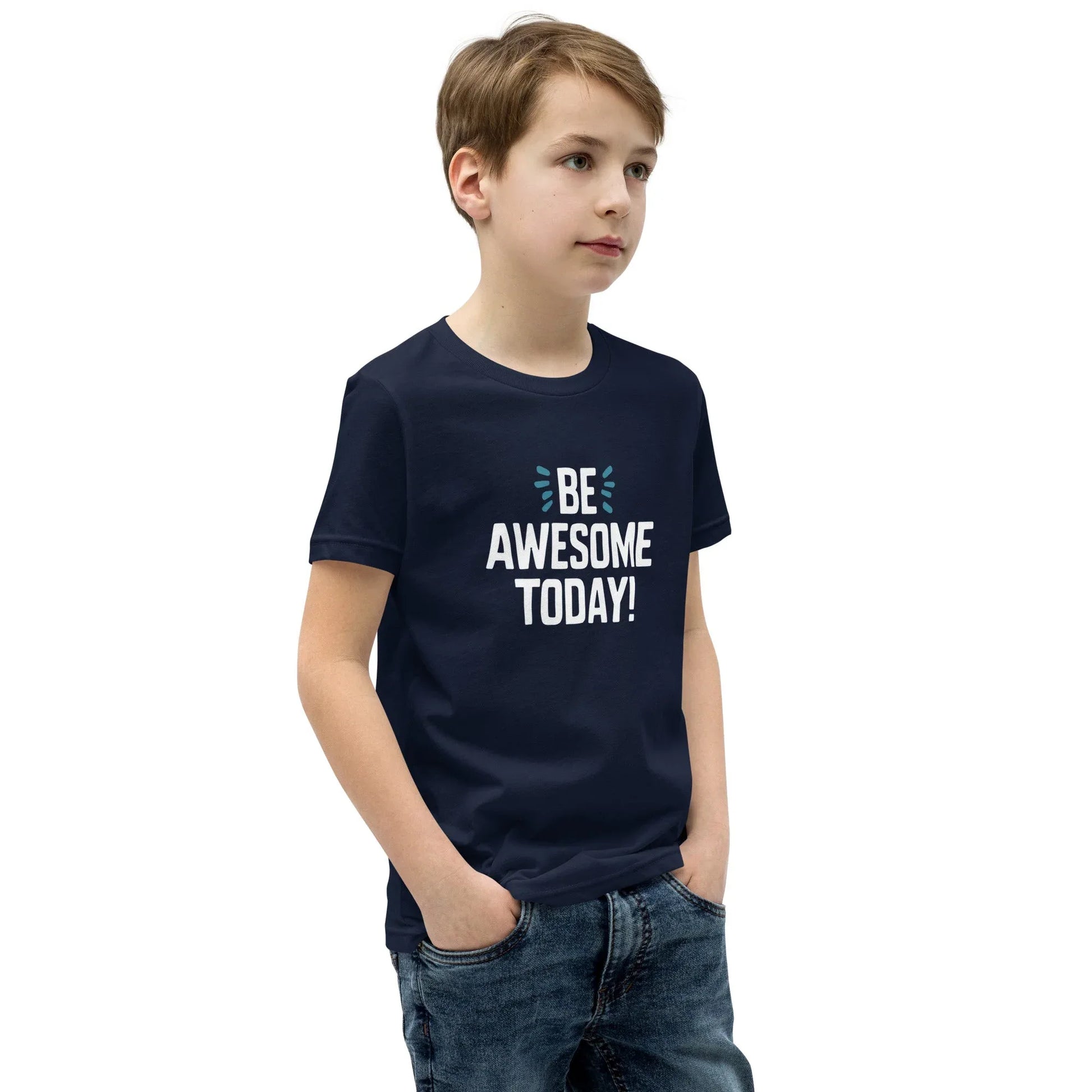 Youth Short Sleeve | BE AWESOME TODAY! - T-Shirt - AwRans Clothing