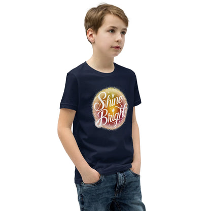 Youth Short Sleeve | Shine And Bright - T-Shirt - AwRans Clothing
