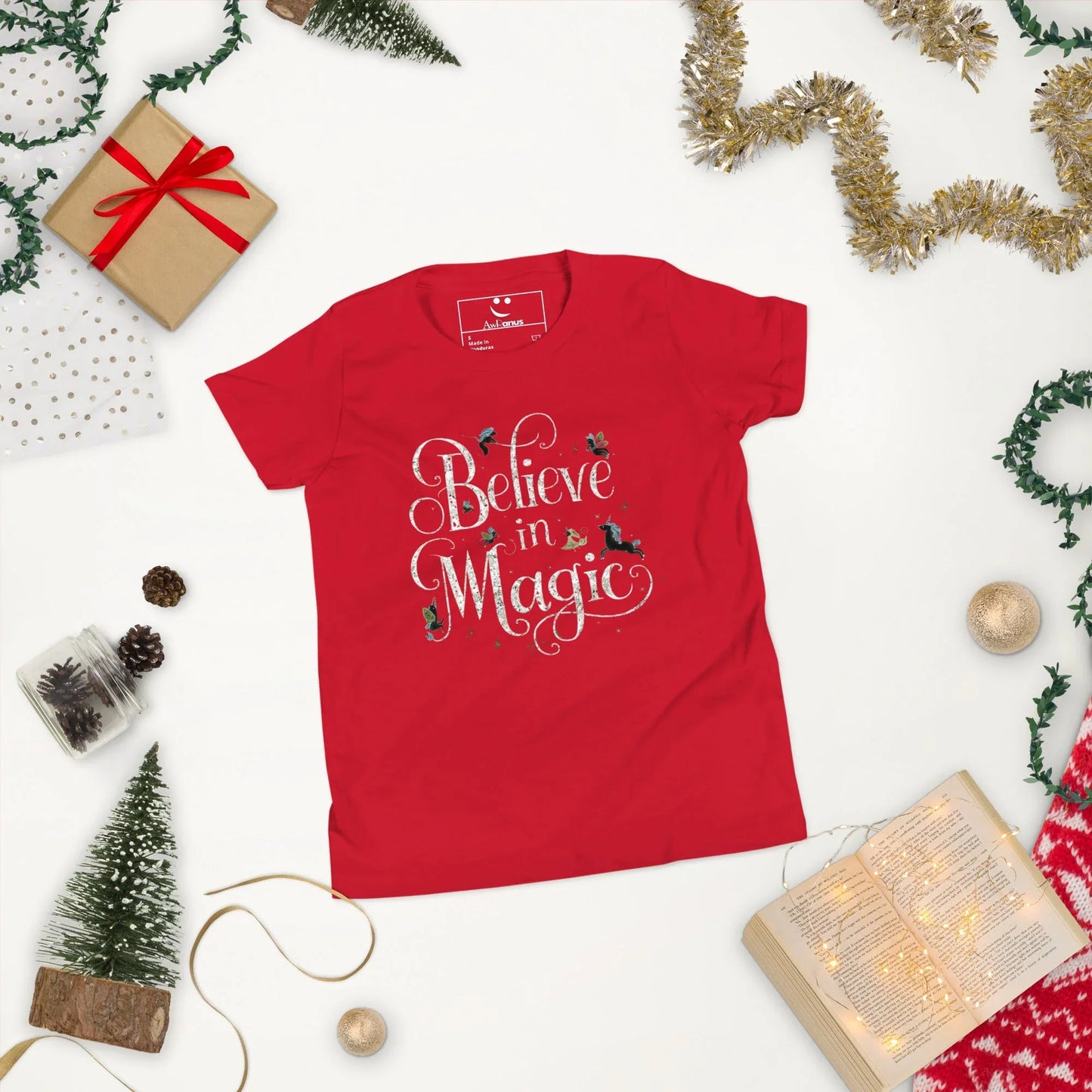 Youth Short Sleeve | BELIEVE IN MAGIC - T-Shirt - AwRans Clothing