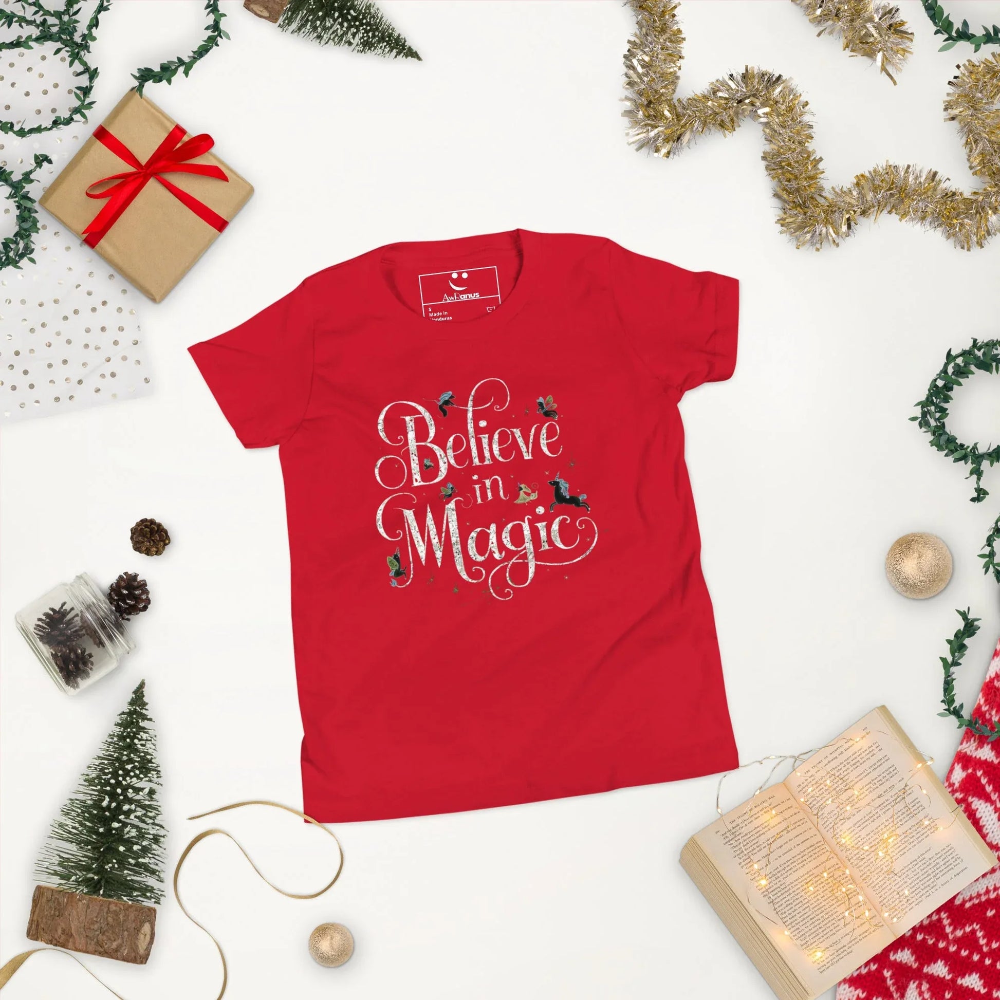 Youth Short Sleeve | BELIEVE IN MAGIC - T-Shirt - AwRans Clothing