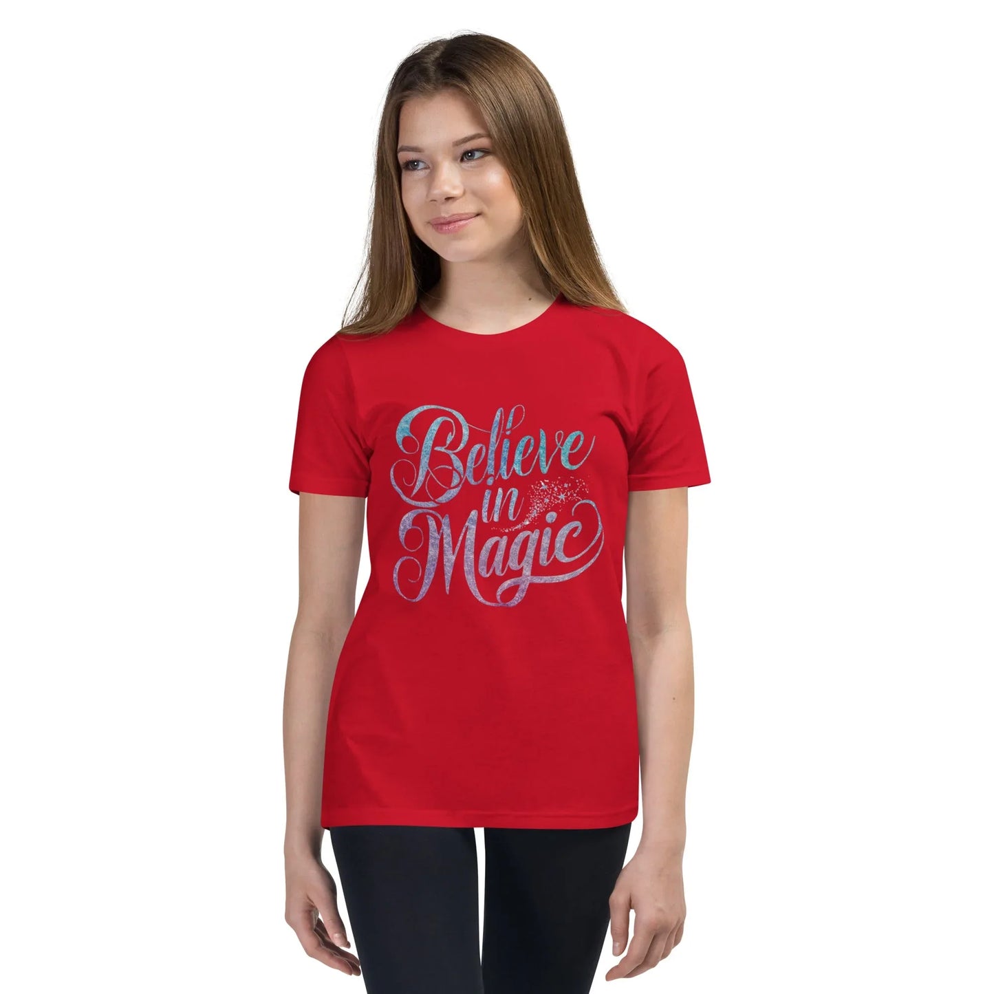 Youth Short Sleeve | BELIEVE IN MAGIC - T-Shirt - AwRans Clothing