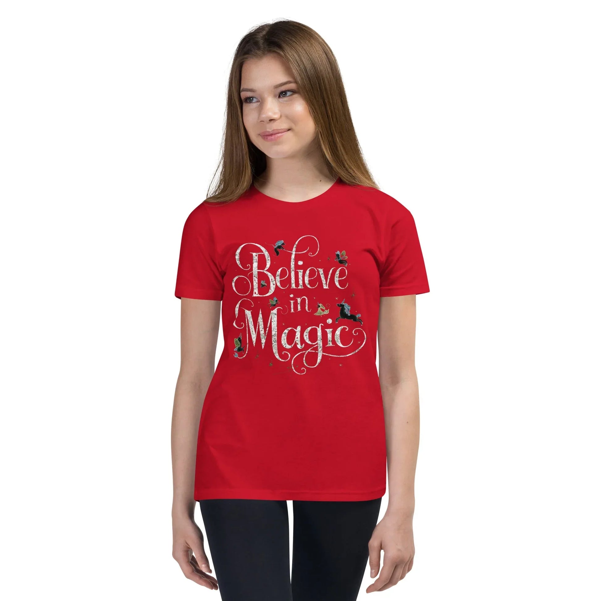 Youth Short Sleeve | BELIEVE IN MAGIC - T-Shirt - AwRans Clothing