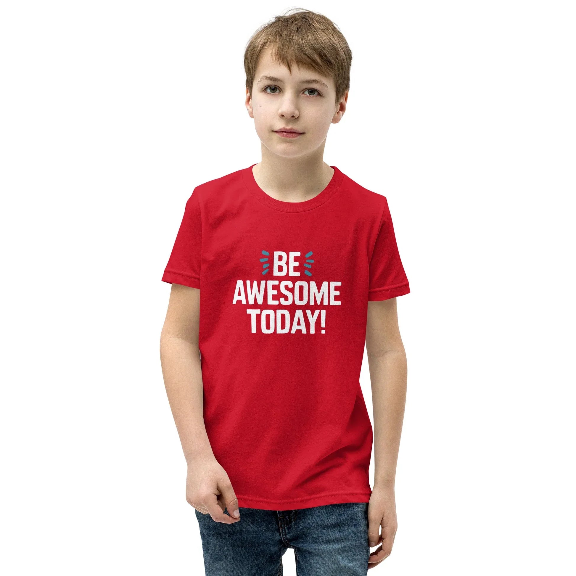 Youth Short Sleeve | BE AWESOME TODAY! - T-Shirt - AwRans Clothing