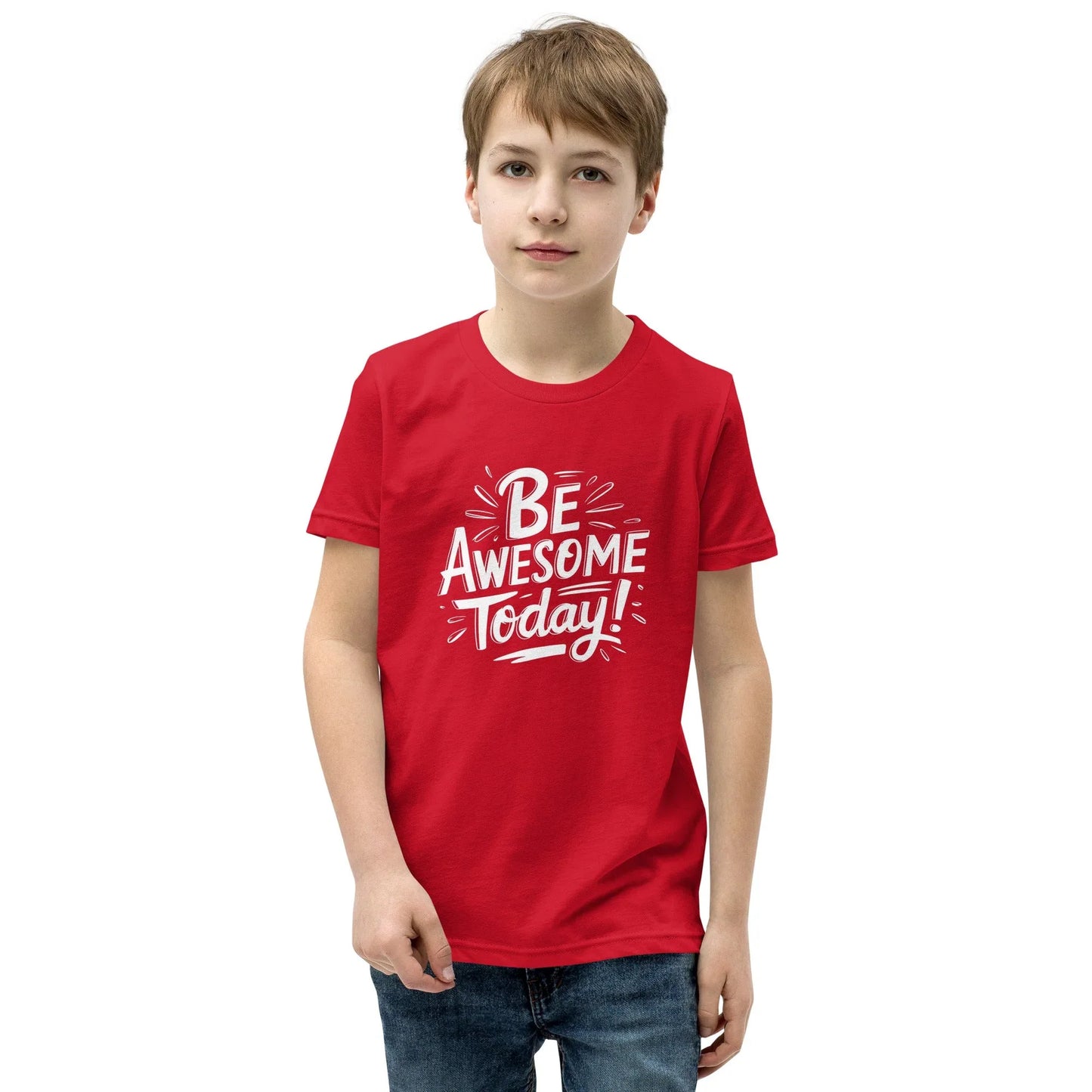 Youth Short Sleeve | BE AWESOME TODAY! - T-Shirt - AwRans Clothing