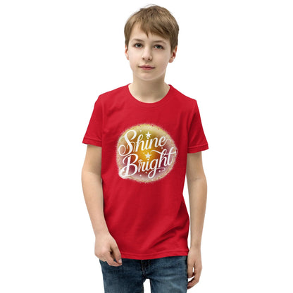 Youth Short Sleeve | Shine And Bright - T-Shirt - AwRans Clothing