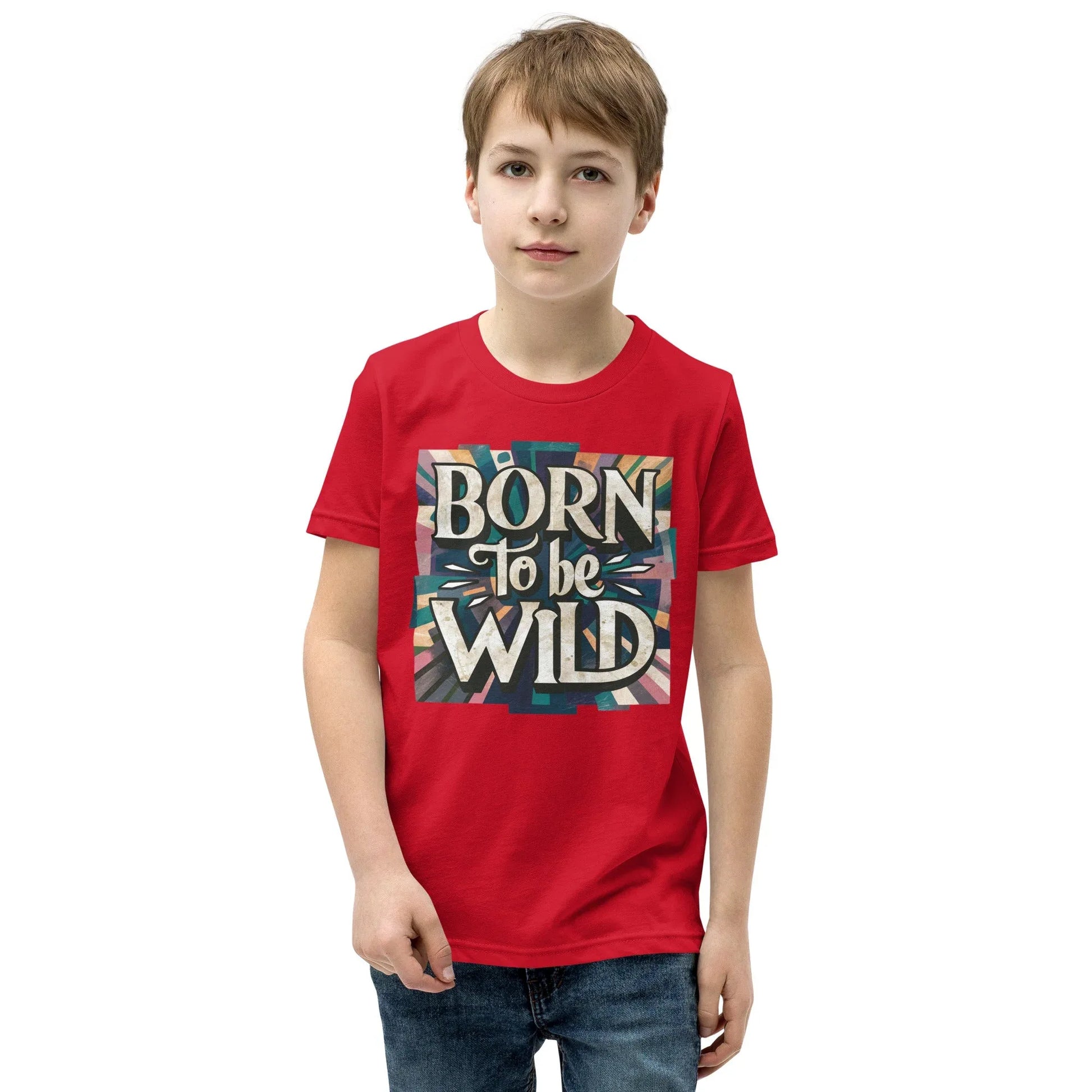 Youth Short Sleeve | Born To Be Wild - T-Shirt - AwRans Clothing