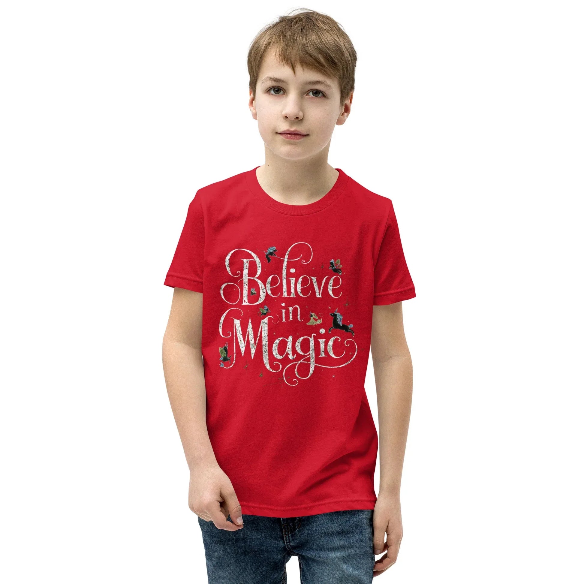 Youth Short Sleeve | BELIEVE IN MAGIC - T-Shirt - AwRans Clothing
