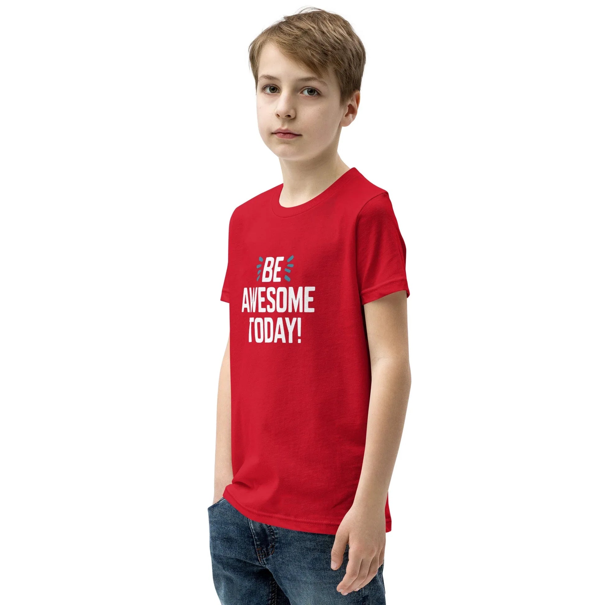 Youth Short Sleeve | BE AWESOME TODAY! - T-Shirt - AwRans Clothing