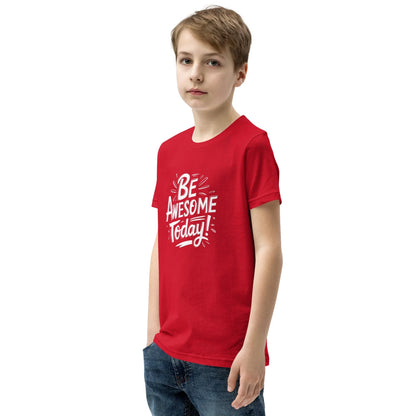 Youth Short Sleeve | BE AWESOME TODAY! - T-Shirt - AwRans Clothing