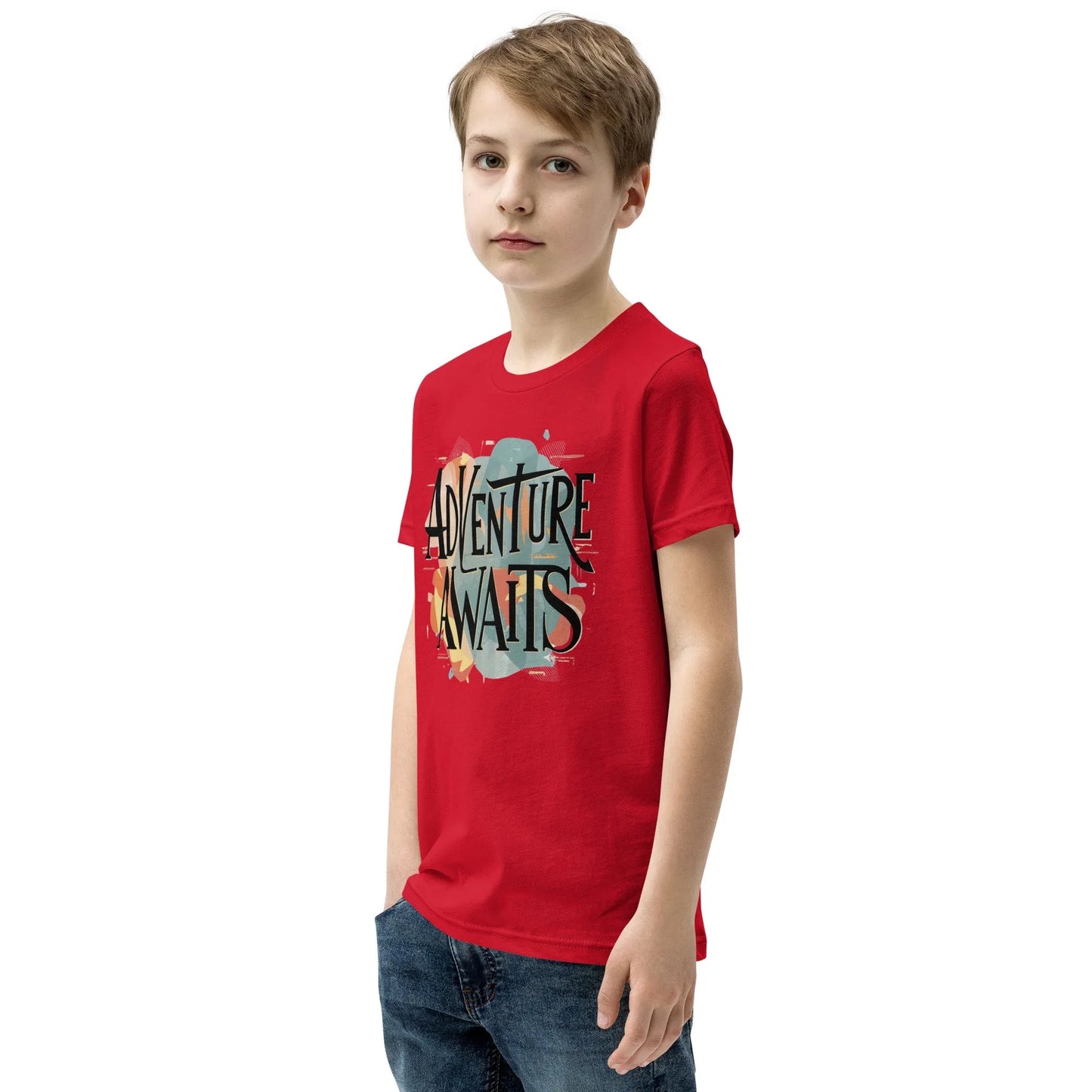 Youth Short Sleeve | Adventure Awaits - T-Shirt - AwRans Clothing