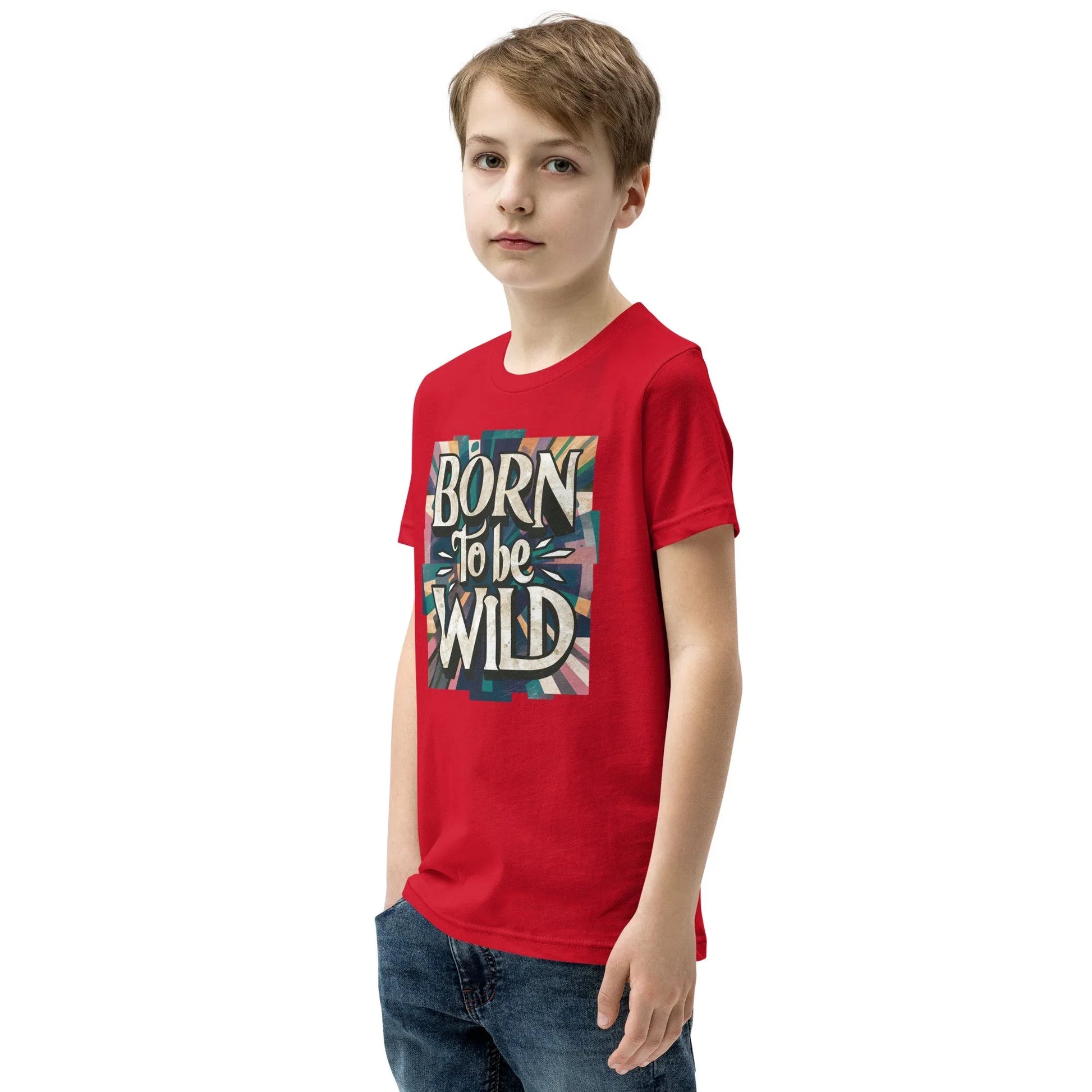 Youth Short Sleeve | Born To Be Wild - T-Shirt - AwRans Clothing