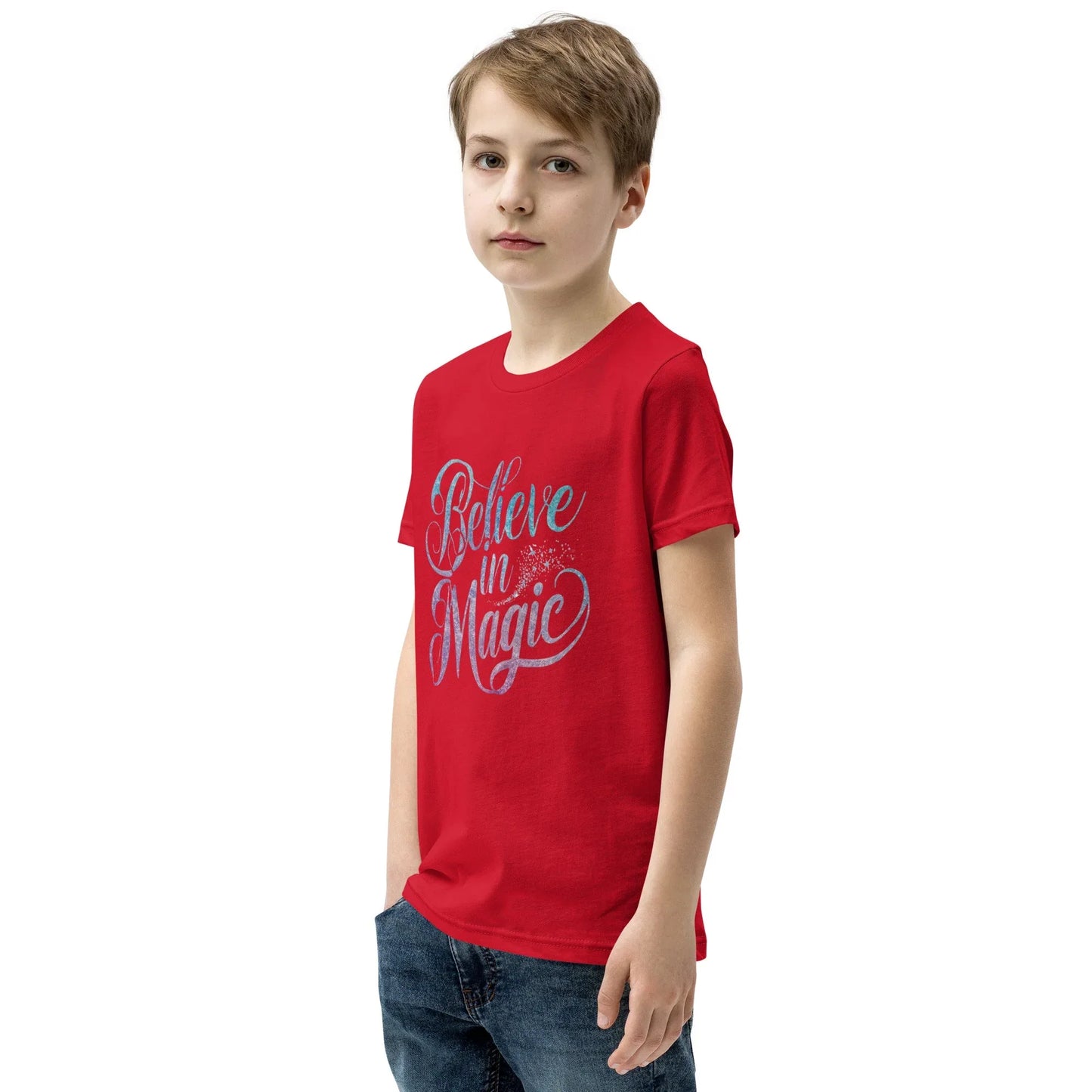 Youth Short Sleeve | BELIEVE IN MAGIC - T-Shirt - AwRans Clothing