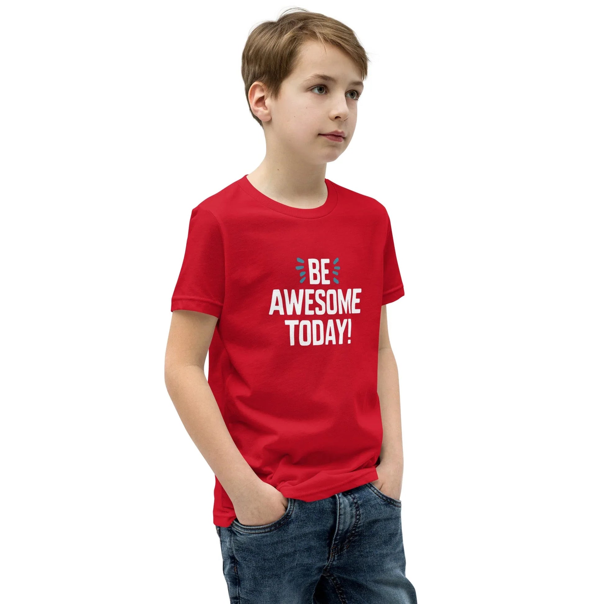 Youth Short Sleeve | BE AWESOME TODAY! - T-Shirt - AwRans Clothing