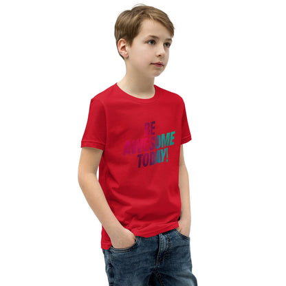 Youth Short Sleeve | BE AWESOME TODAY! - T-Shirt - AwRans Clothing