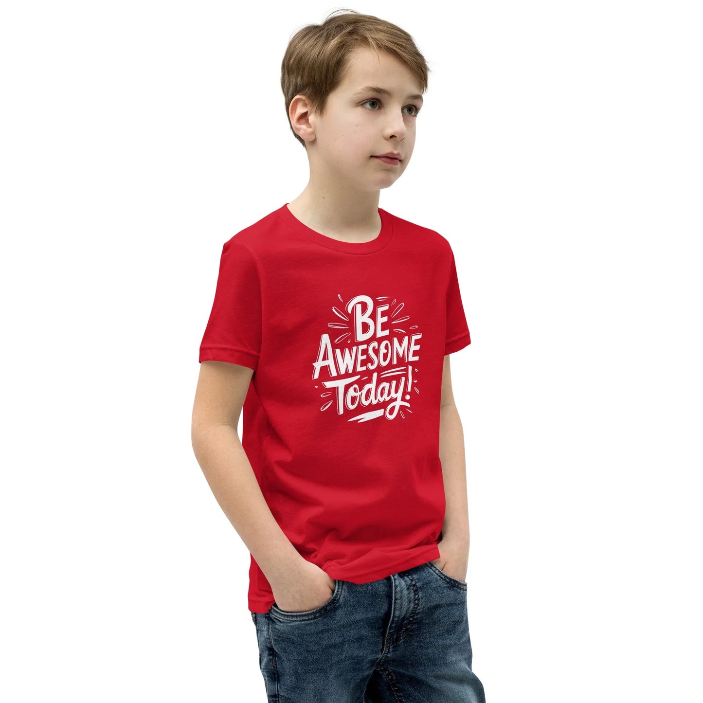 Youth Short Sleeve | BE AWESOME TODAY! - T-Shirt - AwRans Clothing