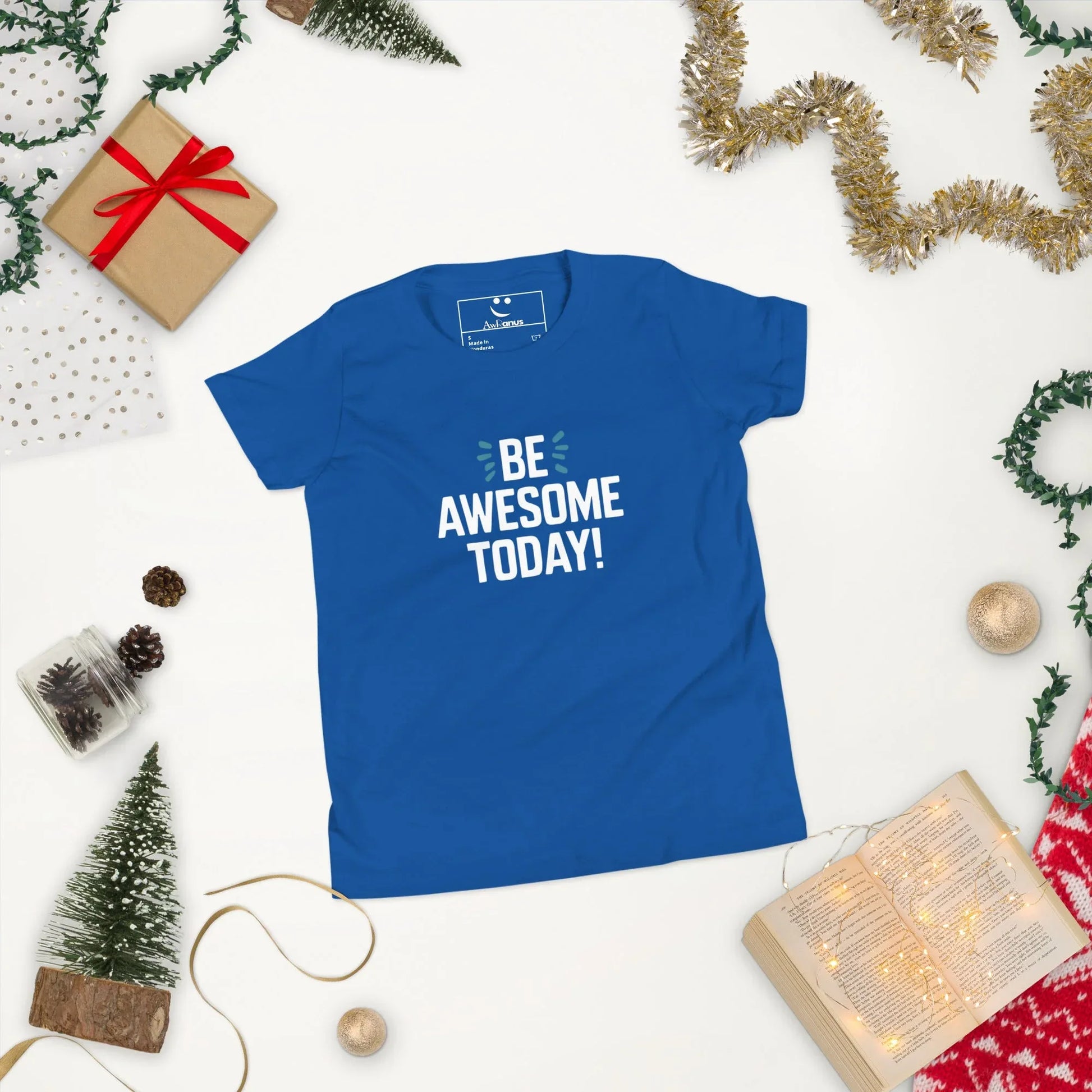 Youth Short Sleeve | BE AWESOME TODAY! - T-Shirt - AwRans Clothing