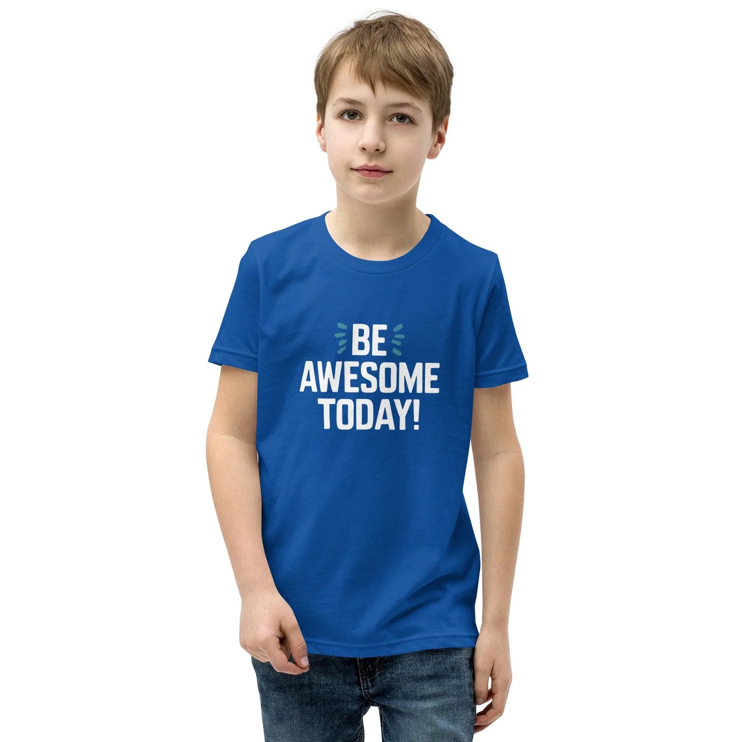 Youth Short Sleeve | BE AWESOME TODAY! - T-Shirt - AwRans Clothing
