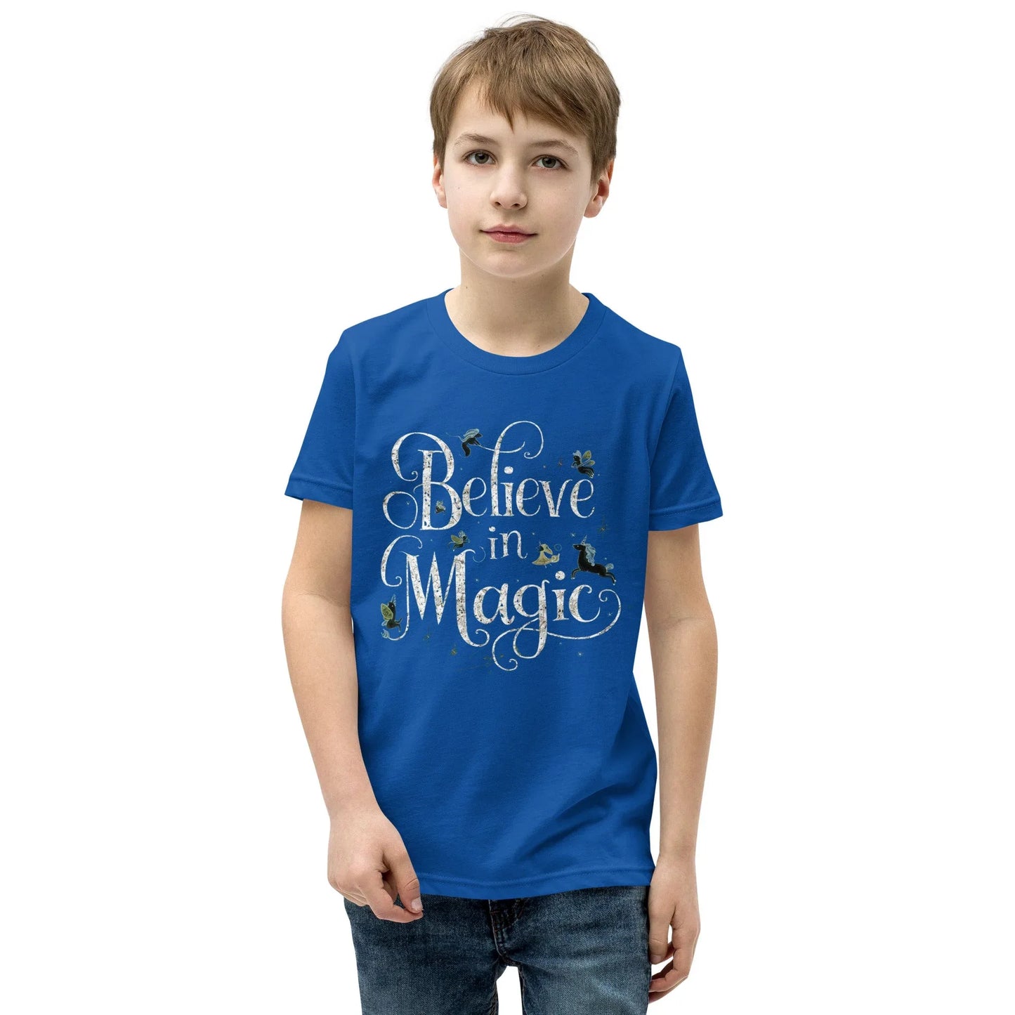 Youth Short Sleeve | BELIEVE IN MAGIC - T-Shirt - AwRans Clothing